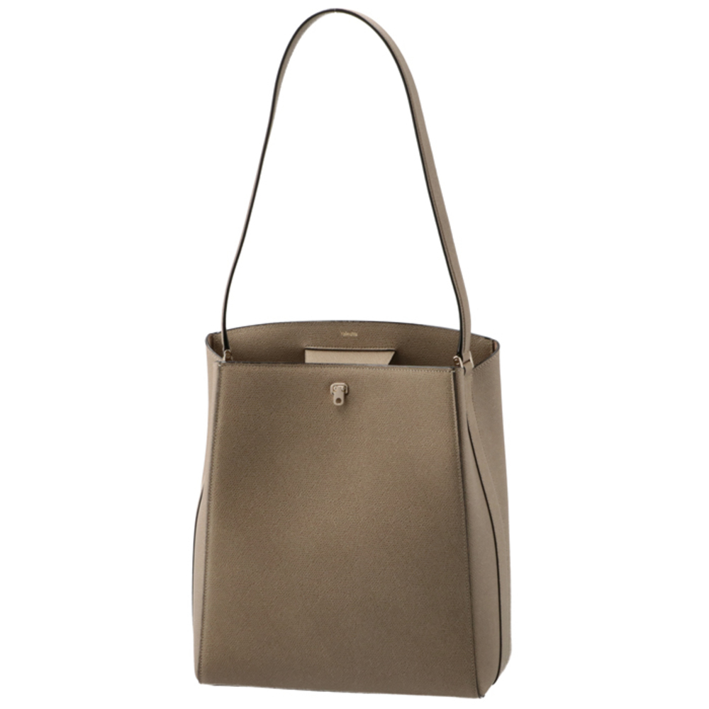 Valextra Brera Tote Shoulder Bag Oyster Gray